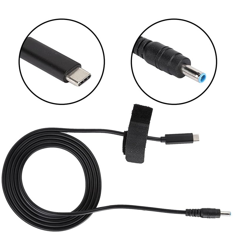 USB C To DC Power Cable 65W PD Adapter For Type C Laptops 19V - Image 2
